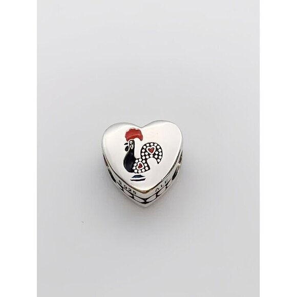 Pandora Jewelry - PANDORA Galo de Portugal Heart Bead Charm